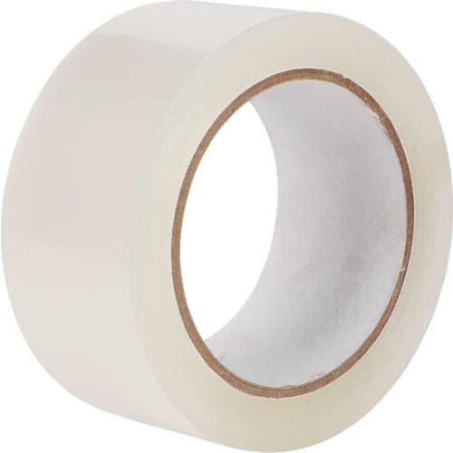 2pcs Transparent Carton Sealing Tapes Parcel Packaging Tape 48mmx80m Useful