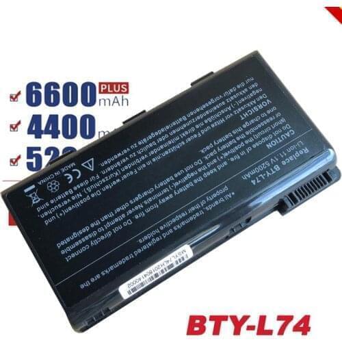 Special Price Laptop Battery For MSI L74 L75 A7005 CX500 CX500DX CX705X CX623 EX460 EX610 CX700 Bty-l74 MSI CX620 free shipping
