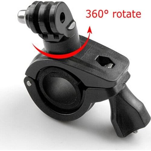 For Gopro Hero 7 6 5 4 3 SJCAM Camera Accessories 360 Degree Rotation Bike Bicycle Motorcycle Handlebar Handle Bar Mount Holder