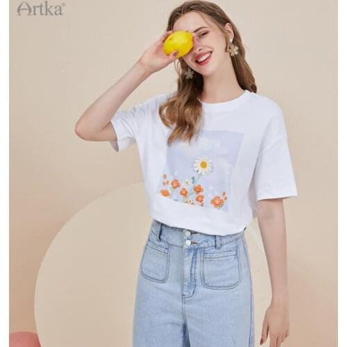 Short Sleeve Women's T-Shirts Artka China