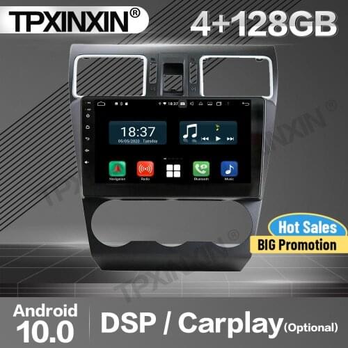 128G Carplay Car Radio 2 Din Stereo Receiver Android For Subaru Forester 2015 2016 2017 2018 IPS GPS Navi Player Audio Head Unit