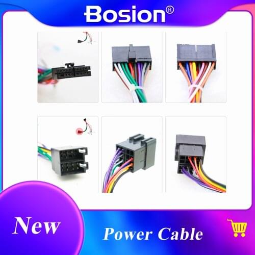 20 Pin Android 2 Din Car radio Multimedia Player Universal Accessories Wire Adapter Connector Plug Cable for VW Nissian Toyota