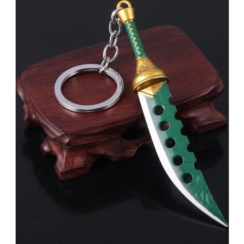 Anime The Seven Deadly Sins Keychain Nanatsu No Taizai Meliodas Lost Bane Sword Key Chains for Women Men Keyring Jewelry