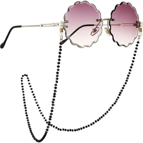 Alloy Glasses Chains Around The Neck for Men Women Sunglasses Flowers Beaded Eyewear Vintage Holder Strap Metal Lanyard Cord