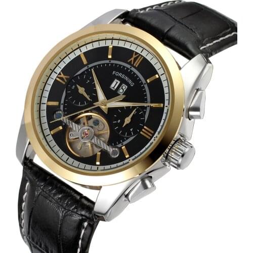 2019 New FORSINING Luxury Top Brand Clock Men Mechanical Wristwatches Automatic Self-hand Mens Watch Gifts Relogio Masculino