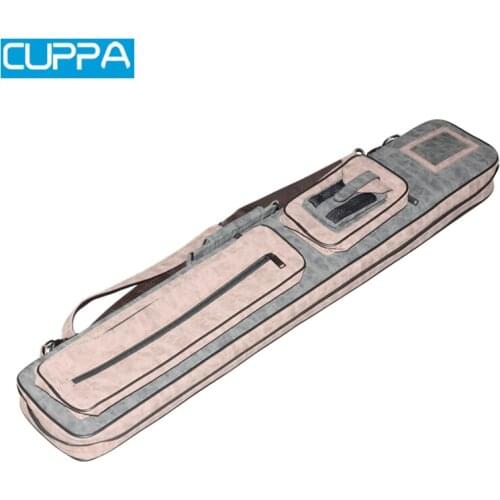 Cuppa 6 Holes Pool Cue Case With Holder 2 Cue Butt and 4 Cue Shafts Billiard Accessories China