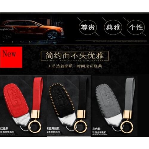 2021 New High Quality Suede Car Key Case for Lamborghini Special-Purpose Auto Interior Accessories