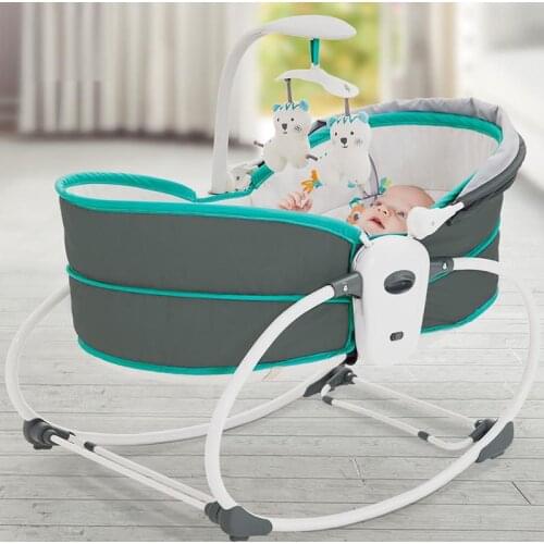 Baby Swing Electric Bassinets Infant Swing Newborn Smart Bed Happy Baby Hammock Swing Gift Dondolo Neonato Baby Basket AC50YL