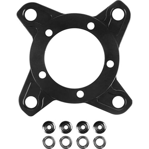 Electric Bicycle Mid Motor Chainring Spider Chain Ring Adapter Replacement for Bafang Ebike BBS01 BBS02 Bicycle Accessories