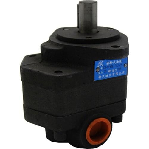 Yuci hydraulic single-stage gear oil pump horizontal cast iron cb-f hydraulic gear pump cast iron manual thread