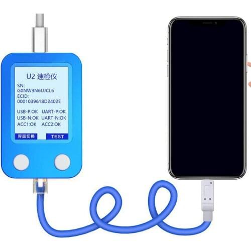 JC U2 SN Tester Fast Detector U2 IC Data Read Fault For iPhone 11 11pro 11promax XS XSMAX 8P 7G 6SP 6G Serial Number Detect