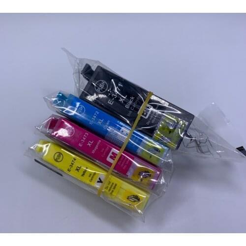 YOTAT T34XL T34 Compatible 34XL Ink Cartridge T3471 T3472 T3473 T3474 for Epson Workforce Pro WF-3720 WF-3725 Printer