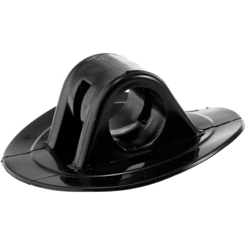 Round Single Hole Safety Rope Buckle Holder for Kayak Canoe Tent Rope Bungee Cord Mounting