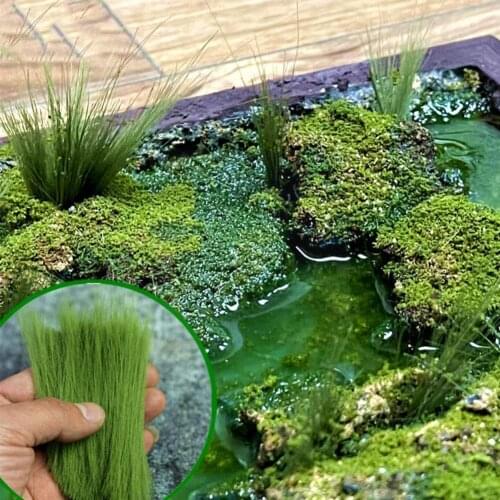 10cm Miniature Landscape Simulation Model Scene Plant DIY Scene Making Materials Grass Military Railway Static Landscaping B0I3