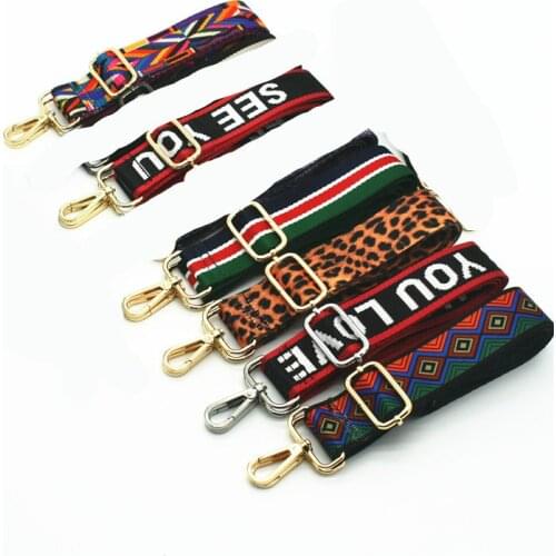 New Colored Belt Bag Straps Adjustable Wide Strap Parts For Accessories Obag Handle Handbag Nylon For Women Shoulder Bags Obag