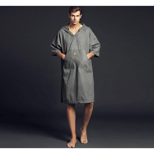 Hiturbo microfiber beach poncho towel Poseidon robe water absorbent quick dry for swimming diving