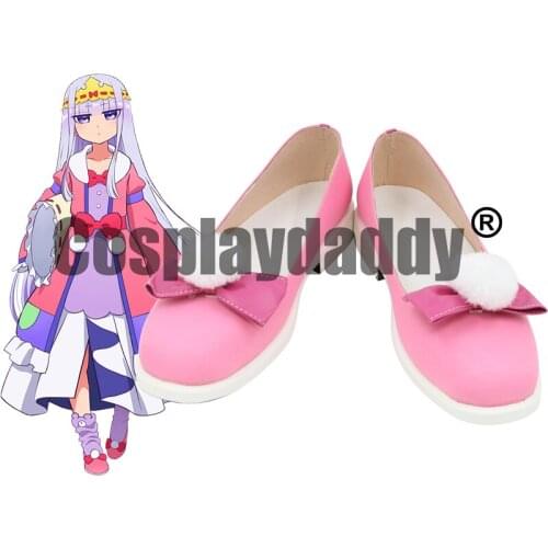 Sleepy Princess in the Demon Castle Maoujou de Oyasumi Aurora Sya Lis Goodereste Princess Syalis Hime Anime Cosplay Shoes C006