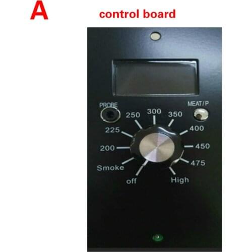 Digital Temperature Controller Digital Display Thermostat for wood pellet oven feeding system control board with meat probe 120v