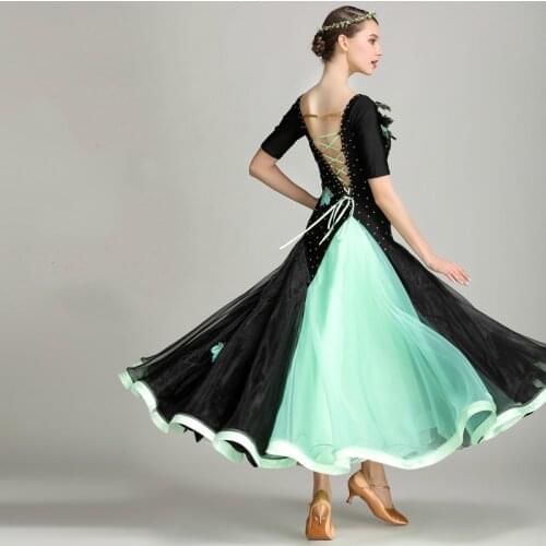Waltz Ballroom Dance Competition Dresses Standard Ballroom Dress Competition Dress Ladies Women Girl