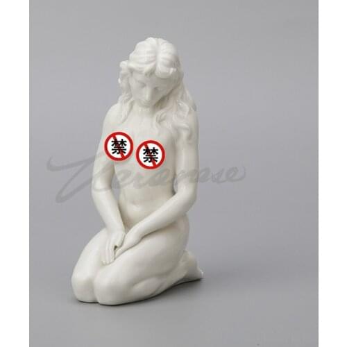 WU CHEN LONG Abstract Nude Woman Sculpture Naked Lady Girls Statue Handicraft Ceramics Craft Interior Showpiece Home Decor R5123