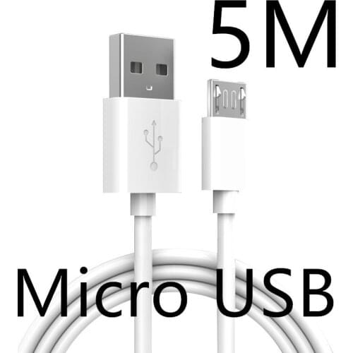 1M 2M 3M 5M 5 Meter Micro Usb Cable For BlackBerry Z10 Passport Q10 Z3 Classic Case USB Charger Mobile Cable Charging Data Sync