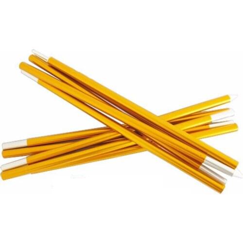 2pcs/pair) Alloy 16mm/19mm Diameter 2m/2.4m Outdoor Awning Canopy Sun Shelter Rod Pole