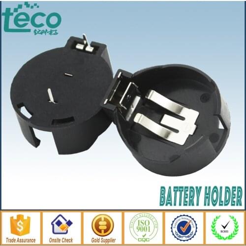 5Pcs/lot CR2477 Battery Button Cell Holder Socket Case Black TBH-CR2477-02