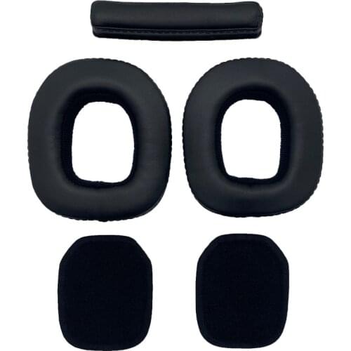Ear Pads For Logitech ASTRO A40 A50 Headphones Replacement Foam Ear Cushion Protein Skin Velvet High Quality Fit perfectly