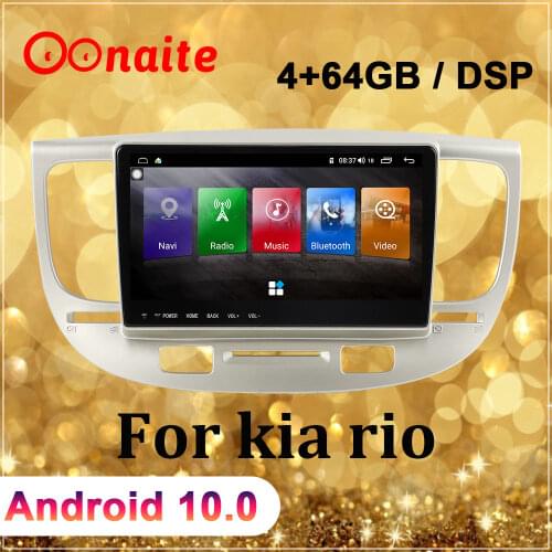 Car Navigator For Kia Rio 9 Inch Android10 ISP HD Touch Screen Video Stereo Audio Multimedia Player Smart Voice Radio
