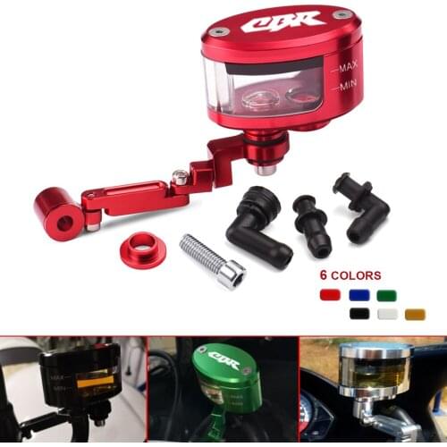 CBR Motorcycle Brake Clutch Tank Cylinder Fluid Oil Reservoir Cup For Honda HRC CBR600RR CBR1000RR CBR250R CBR600 F4i F4