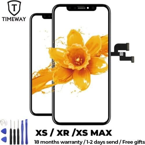 For iPhone XS XSMax XR LCD Display Screen For Tianma AMOLED OEM Digitizer Parts with Touch Screen Assembly For iphone LCD