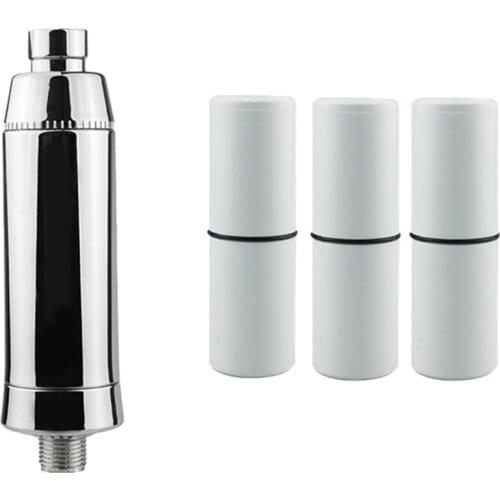 Shower Filter - High Output Showerhead Filter with - Removes Chlorine Heavy Metals Fluoride and Other Sediments Suitable for Uni