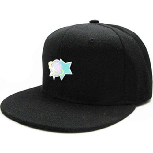 Geometry Embroidery Cotton Baseball Cap Hip-hop Cap Adjustable Snapback Hats for Men and Women 246