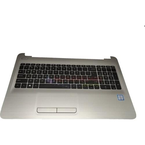 JOUTNDLN FOR HP Pavilion 15-AC 15-AY 15-AF palm rest keyboard and touchpad and C shell