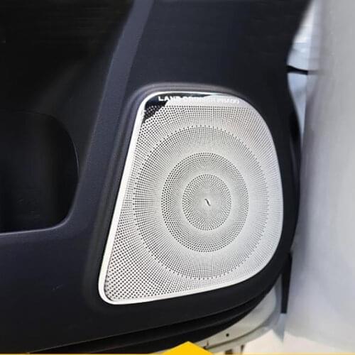 Car interior Door Horn Speaker Trim Cover For Toyota Land Cruiser Prado 150 J150 LC150 2010 - 2012 2013 2014 2015 2016 2017 2018