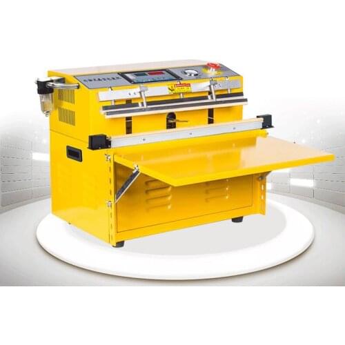 Commercial Automatic Food Vacuuming Machine DZQ-500TE External Vacuum Packaging Machine Inflatable Sealing Machine