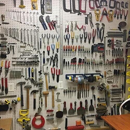 81 Pegboard Hooks Assortment Heavy Duty Peg Hook Organization Wall Storage Lot for shops schools tool sheds factories rack