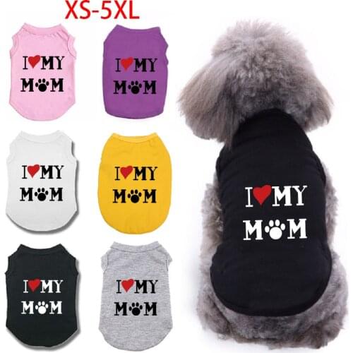 Summer girls pet clothes medium large dogs cats breathable cooling vest, Chihuahua puppy cheap clothes T-shirt shirt wholesale
