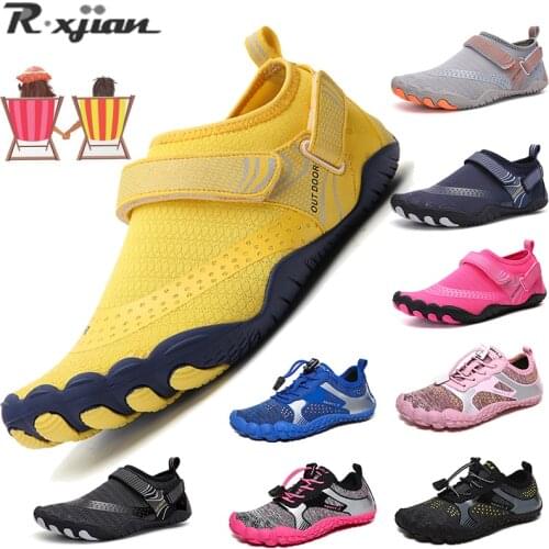 R.Xjian men and women beach wading shoes couple swimming diving shoes surfing outdoor activities breathable quick-drying water s
