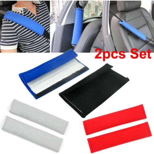 Soft Car Seat Belt Cover Universal Auto Seat Belt Covers Warm Plush Shoulder Cushion Protector Safety Belts Shoulder Protection