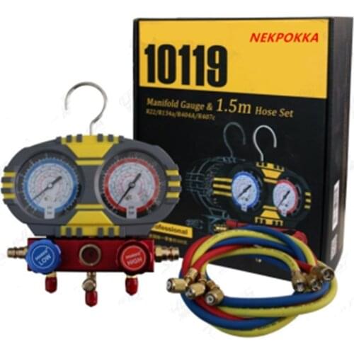 R134A refrigerant filling tool for air conditioning,Refrigerant pressure gauge,Refrigerant pressure apparatus