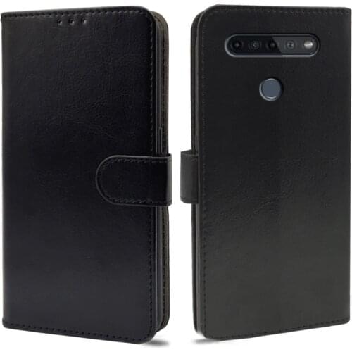 Luxury Case For LG K51S K51 K41S K50s K40s K61 Q51 Q61 Case Flip leather Wallet Card Slot silicone Cover Phone