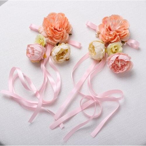 Handmade Lolita Girl Hair Accessories Tassel Flowers Hair Clip Girl Costume Hairpin Jewelry