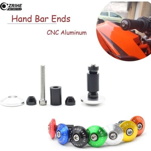 Motorcycle Handlebar Grips Ends Handle Hand Bar Ends Handlebar Caps For Suzuki Savage LS 650 Honda VTX 1300 C R S RETRO