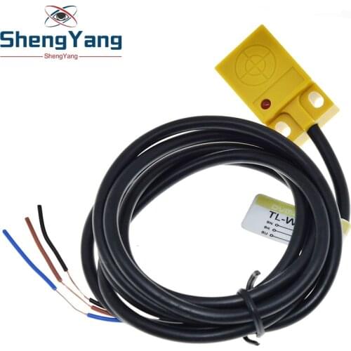 ShengYang TL-W5MC1 5mm 3 Wire Inductive Proximity Sensor Detection Switch NPN DC 6-36V for Arduino