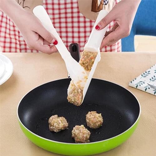 DIY Convenient Easy Meatball Maker Useful Pattie Fish Beef Meatballs Burger Sets Kitchen Meat Cooking Tools Gadgets Accessories