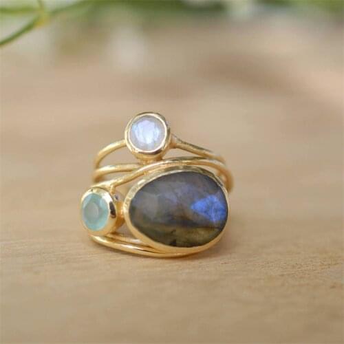 Exquisite Irregular Geometric Lines Design Crystal Ring For Women Gold Color Finger Rings Female Fashion Jewelry Gift