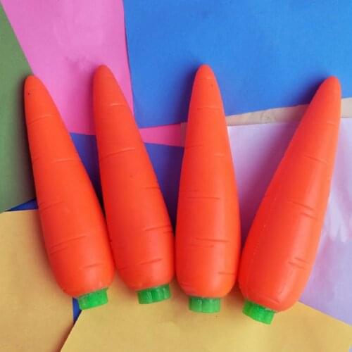 1pc Stretchy Stress Fidget Toys Squishy Soft Cute Carrot Ham Sausage Banana Antistress Slow Rising Relief Toys Relax Pressure
