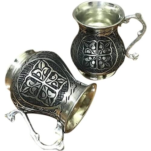 100% Pure Solid Hammered Copper Moscow Mule Mug, Handcrafted Design, Food Safe Turkish Copper Mug