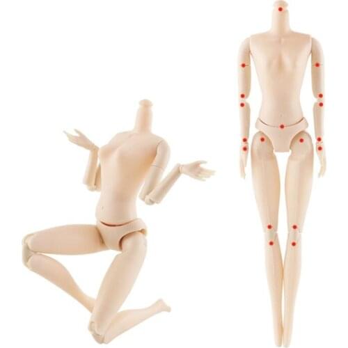 2020 New New 20 Movable Joints Female Doll Body 26cm 1/6 Naked Nude Body Dolls